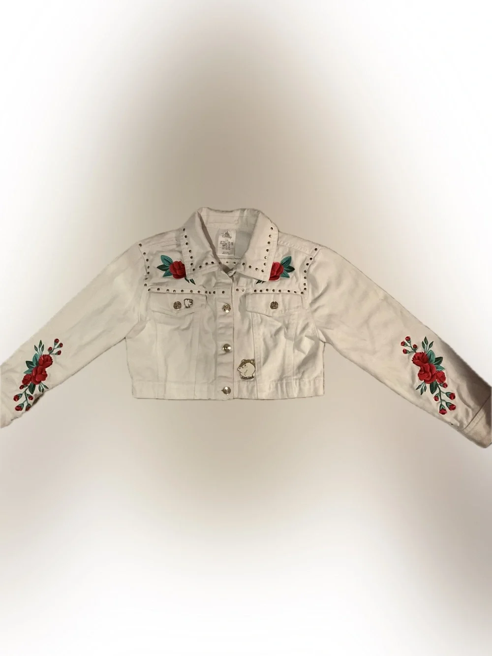 Disney Denim Jacket Belle from Beauty and The Beast